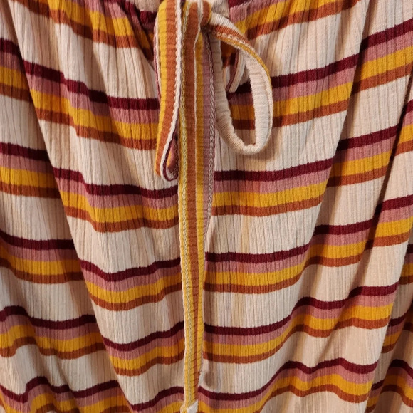 NWT Lane Bryant Striped Square Tie Neck Top in Size 26/28 - Picture 7 of 12